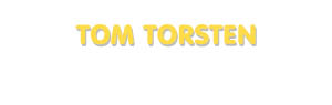 Der Vorname Tom Torsten